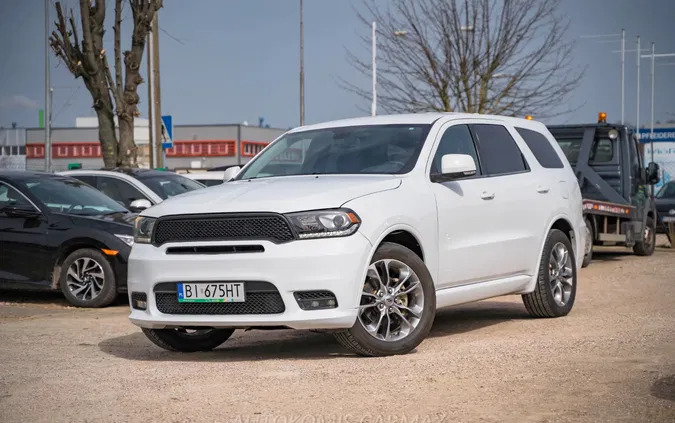 podlaskie Dodge Durango cena 115900 przebieg: 155800, rok produkcji 2018 z Białystok